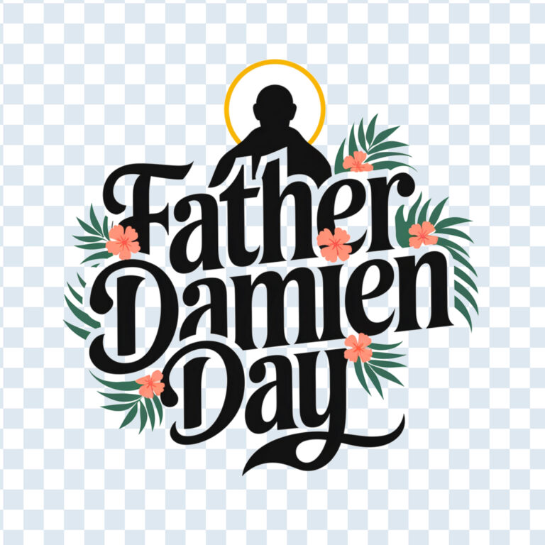 Father Damien Day design